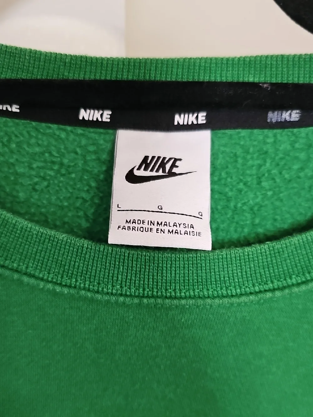 Nike Oregon Ducks Crewneck Sweatshirt Green/Yellow Large